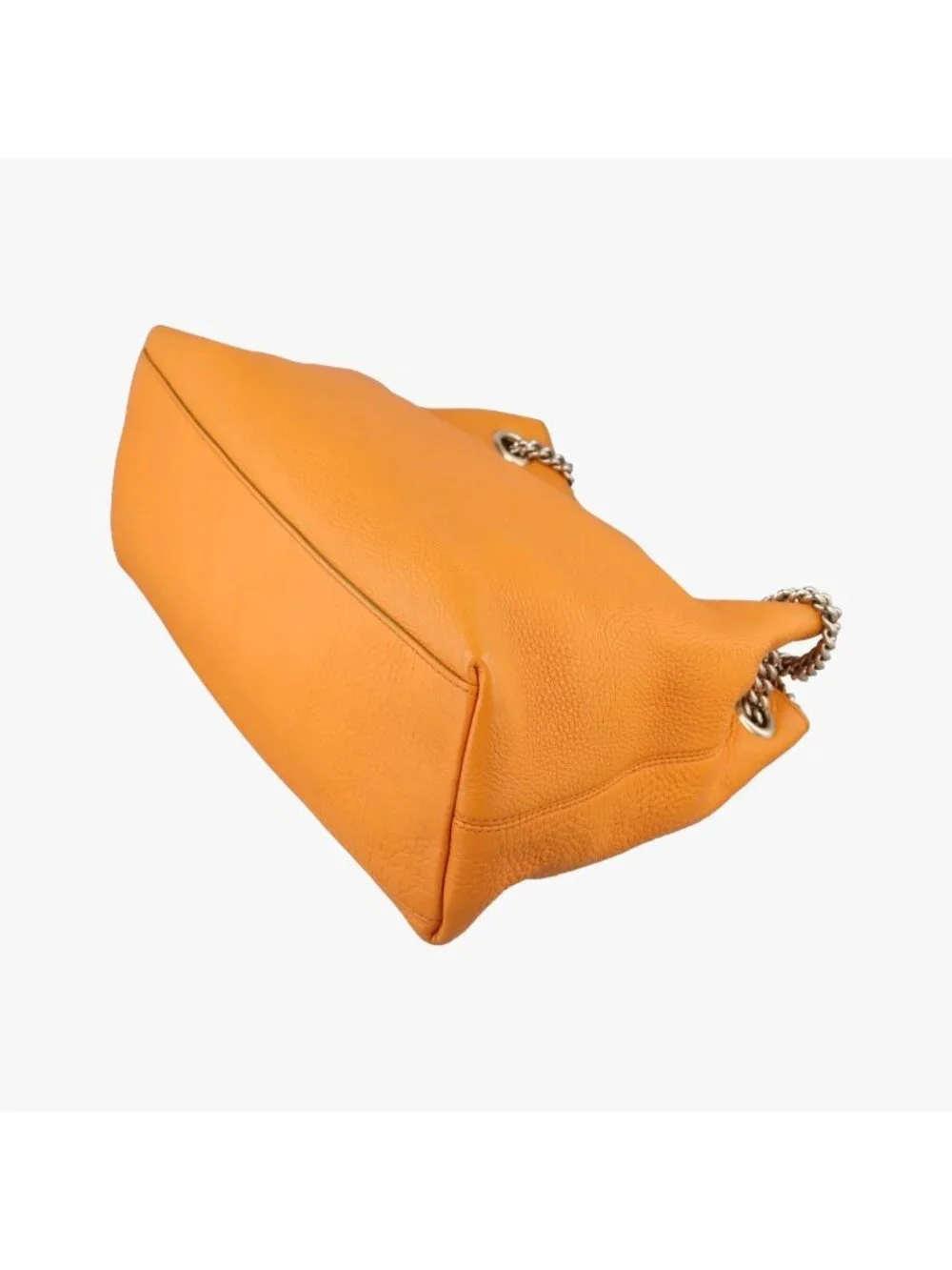 Gucci Soho Yellow Leather Shoulder Bag